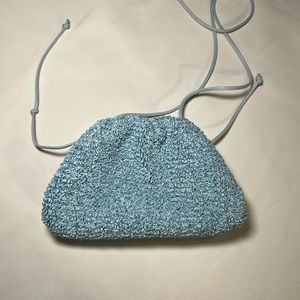 Bottega Veneta Mini Pouch Raffia